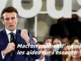 Emmanuel Macron promet d' »améliorer » les aides sur l’essence