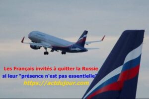 Les Français invités à quitter la Russie
