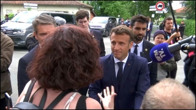 La lycéenne qui a interpellé Macron a reçu une visite de gendarmes