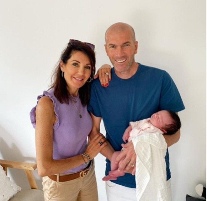 Zinédine Zidane grand-père pour la première fois