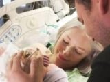 Sa femme décède 8 heures après avoir donné naissance à une petite fille et sauve la vie de 50 personnes