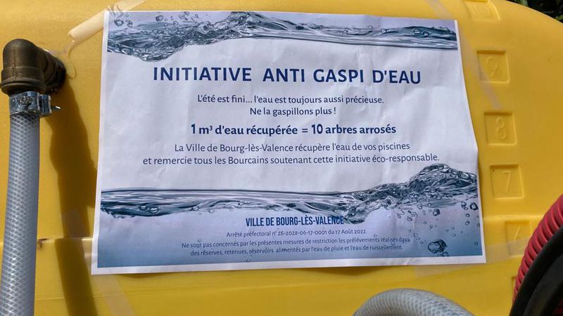  Insolite. Des propriétaires de piscine ou jacuzzi font don de leur eau pour les espaces verts de leur commune