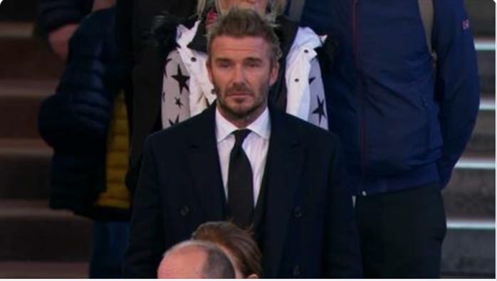 🔴 David Beckham a fait 13 heures de queue pour s’incliner devant le cercueil d’Elizabeth II