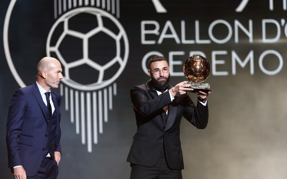 Karim Benzema remporte le Ballon d'or 2022
