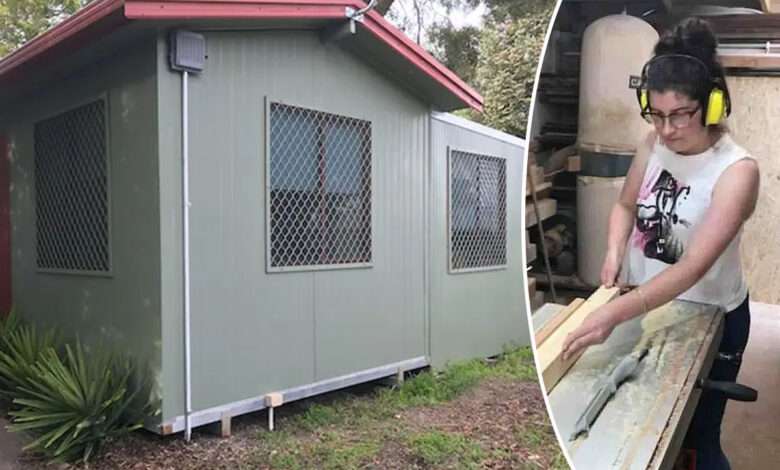 Une jeune maman célibataire et sans logement construit sa propre Tiny House avec moins de 8000€