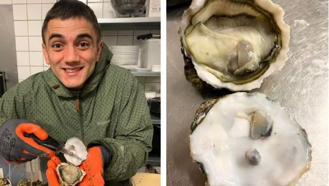 Var : un restaurateur trouve une perle dans une huître le jour de Noël