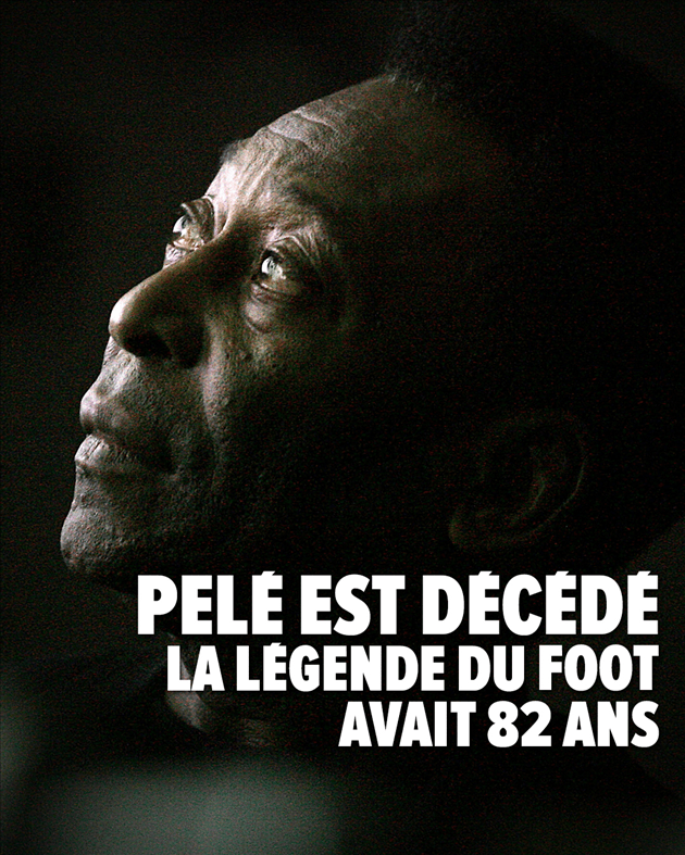 Pelé, le plus grand footballeur de l’histoire, est mort