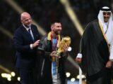 Pourquoi Lionel Messi a porté une cape lors de la remise du trophée de la Coupe du monde