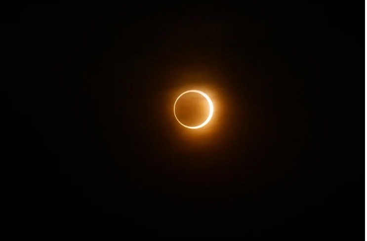 A rare “ring of fire” eclipse is happening Saturday
