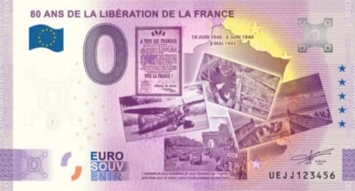 La France va commercialiser un nouveau billet à 0 euro,