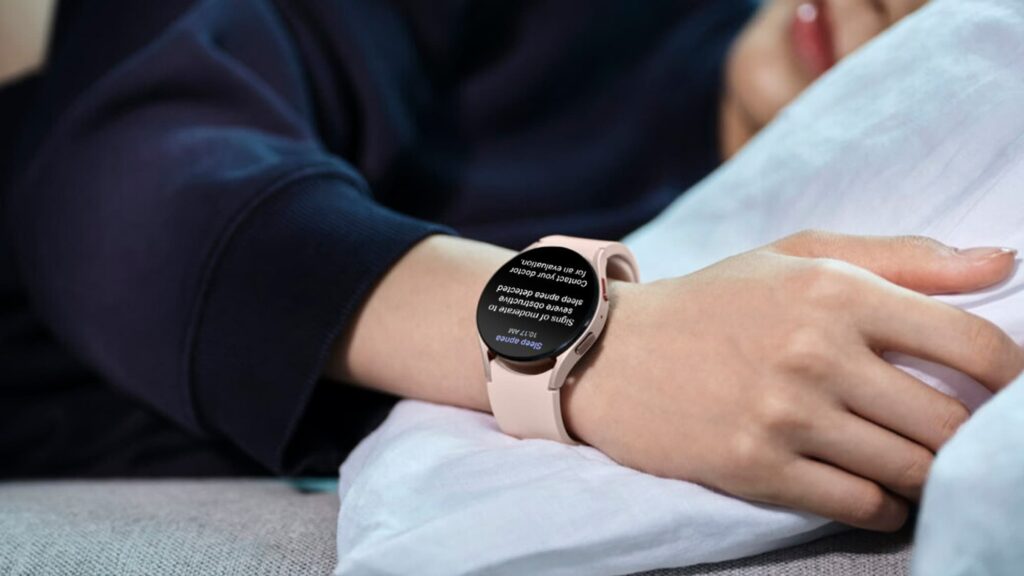 La Samsung Galaxy Watch bientôt capable de détecter l'apnée du sommeil