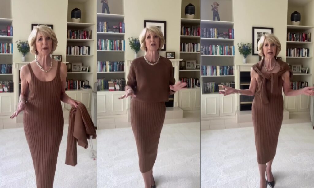 Une grand-mère de 76 ans a porté une robe sans manches sur les réseaux sociaux et a été critiquée pour avoir montré ses bras. Je me fiche de ce que les autres ont à dire, je la trouve magnifique et vous ?