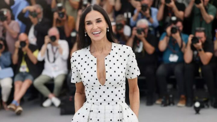 “On n’est pas contre les hommes, juste contre les cons”: Demi Moore défend le film “The Substance” qui a fait sensation ce dimanche